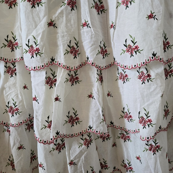 Size 16 Womens sleeveless long dress with belt - Picture 6 of 6